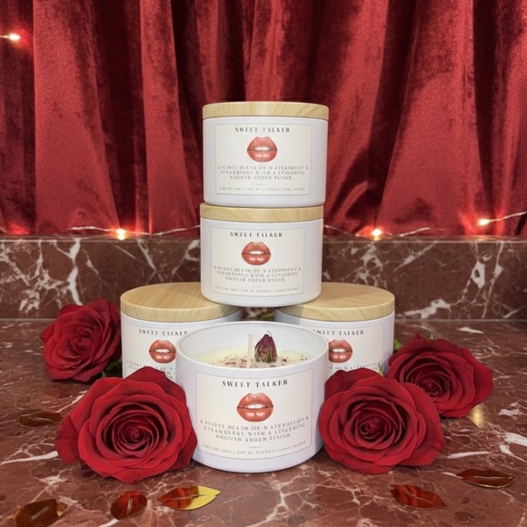Sweet Talker Soy Wax 8oz Candle Hand Crafted - Picture 3 of 5
